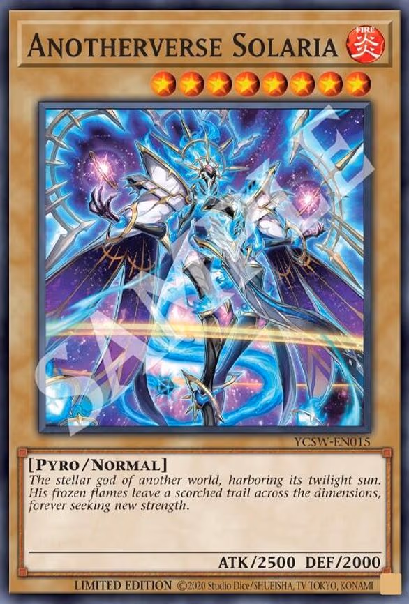 Anotherverse Solaria trading card